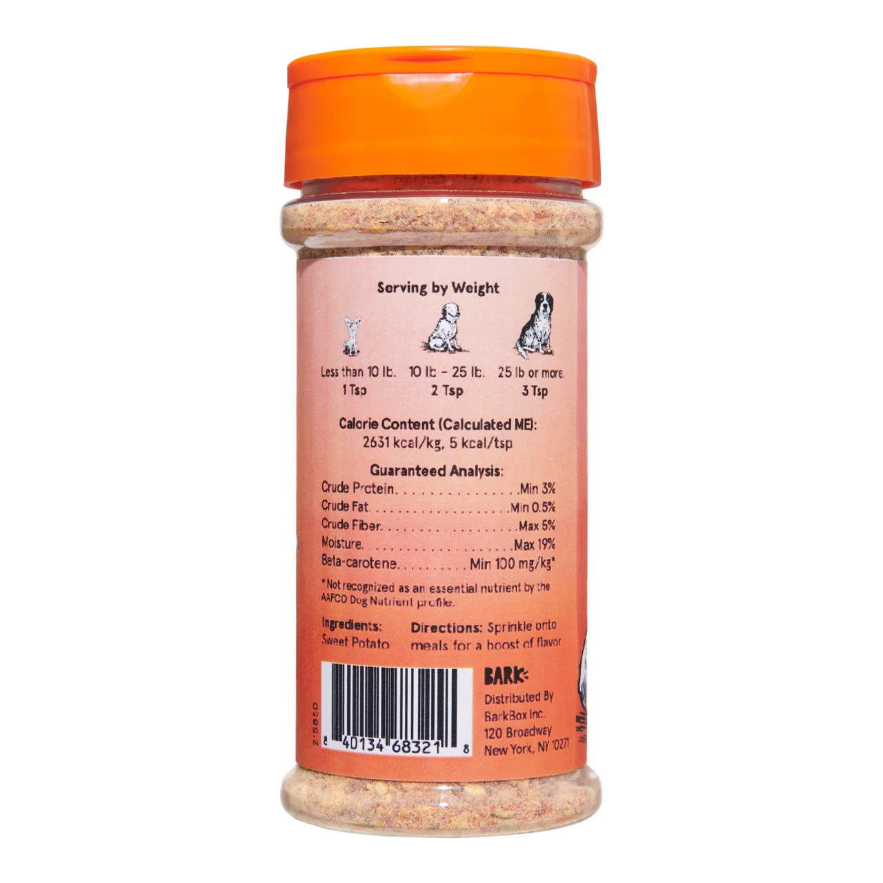 Pump Up the Yams Sweet Potato Dog Food Meal Topper, 5 oz - Image 5