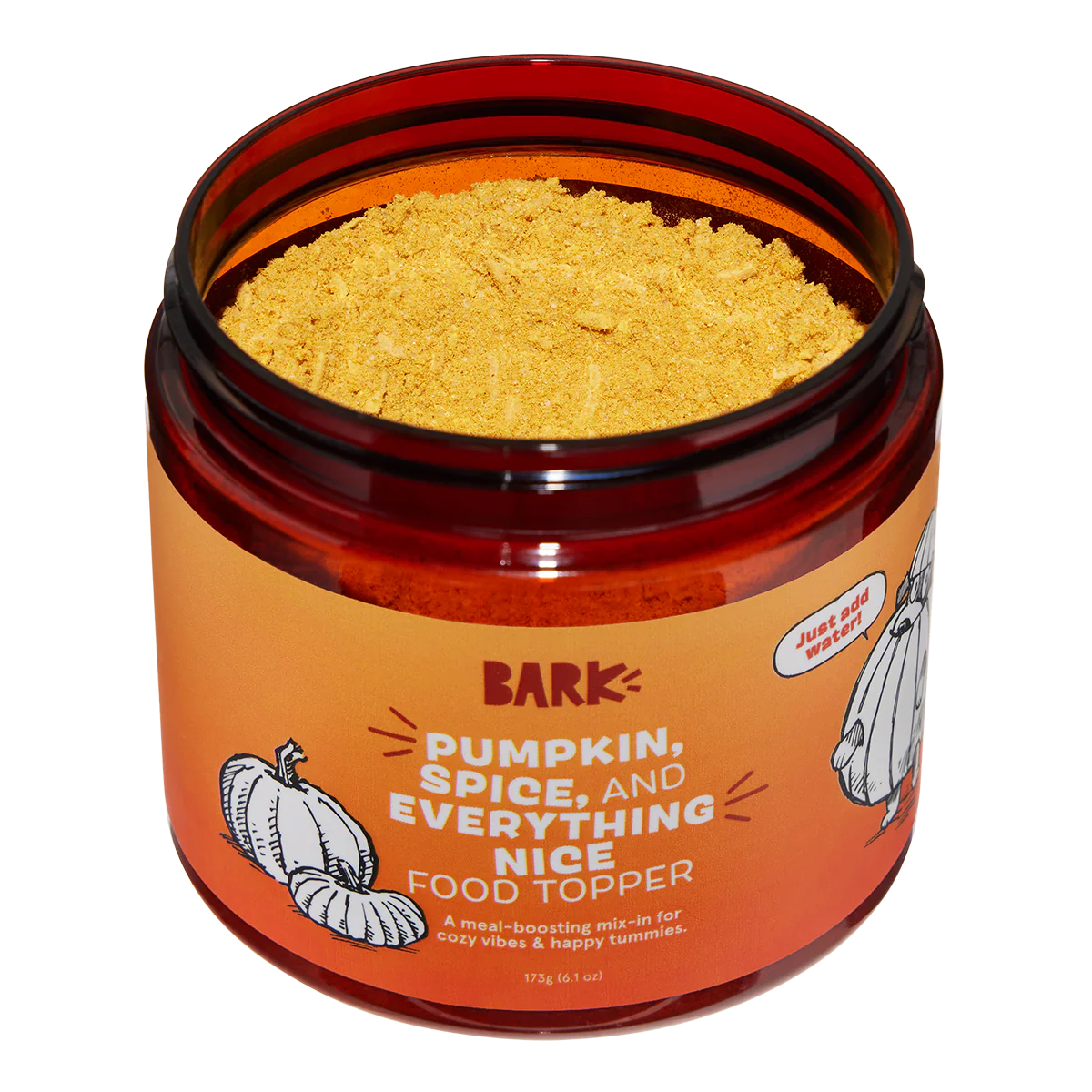 Pumpkin Spice, And Everything Nice Vegetarian Dog Food Meal Topper, 6.1 oz - Image 11