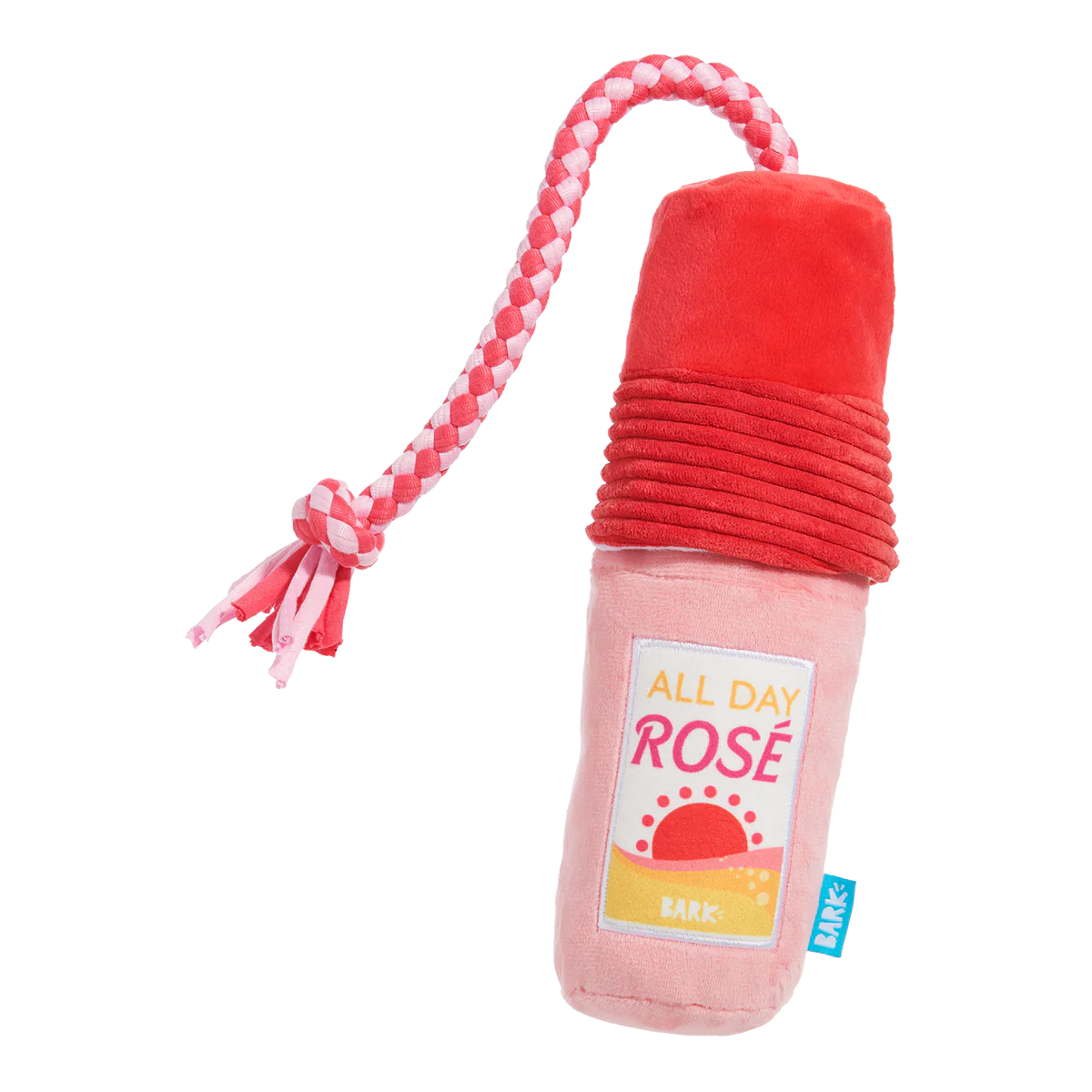 Red Cup Rosé Plush Tug Dog Toy - Image 9