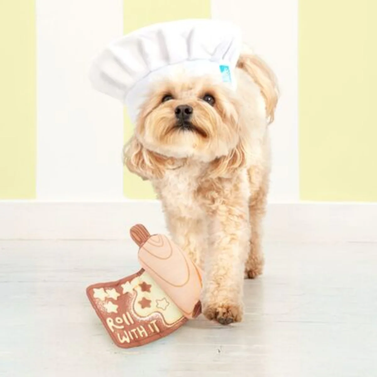 Rollover Pin Plush Tug Dog Toy - Image 2