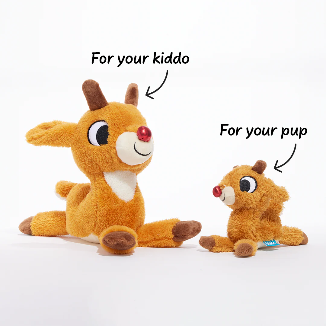 Runnin' Rudolph® Plush Multi-Part Kid + Dog Toy Bundle - Image 6