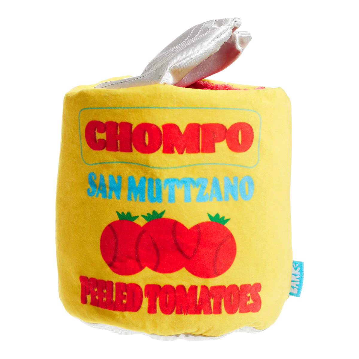 San Muttzano Tomatoes Plush Multi-Part Enrichment + Fetch Dog Toy - Image 8