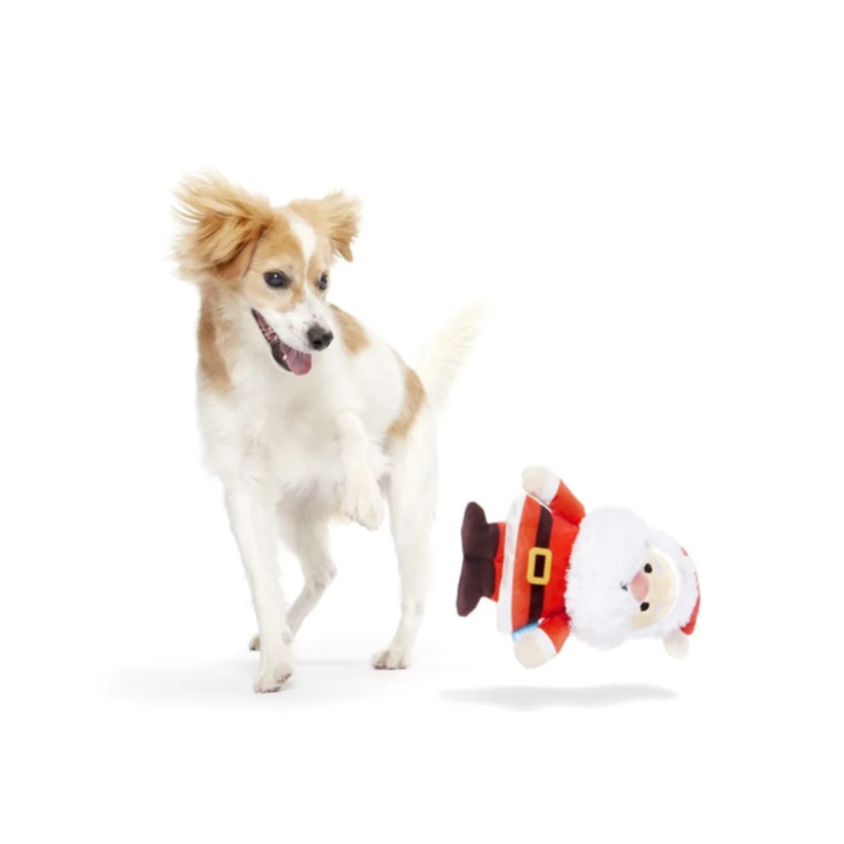 Santa Gnaws Plush Dog Toy - Image 3