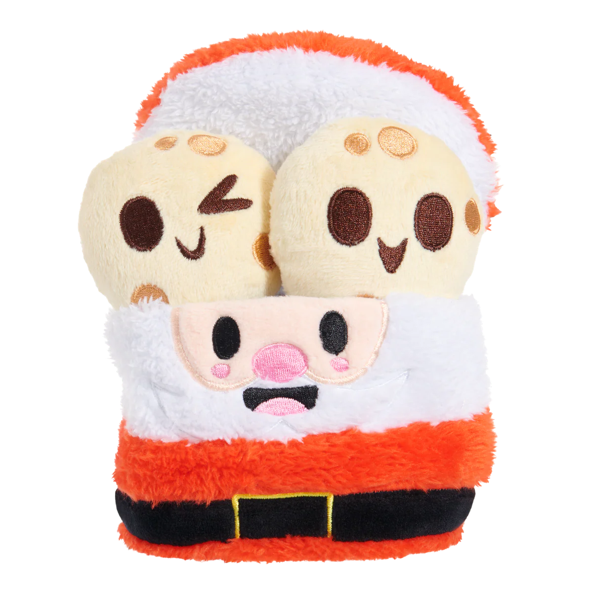 Santa's Jolly Cookie Jar Plush Multi-Part Dog Toy - Image 3