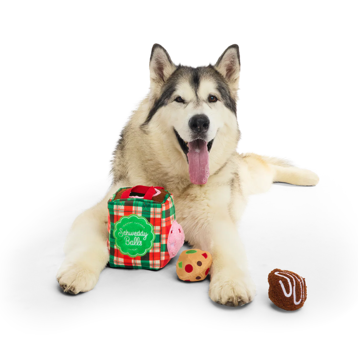 Saturday Night Live: Schweddy Balls Plush Multi-Part Dog Toy - Image 4