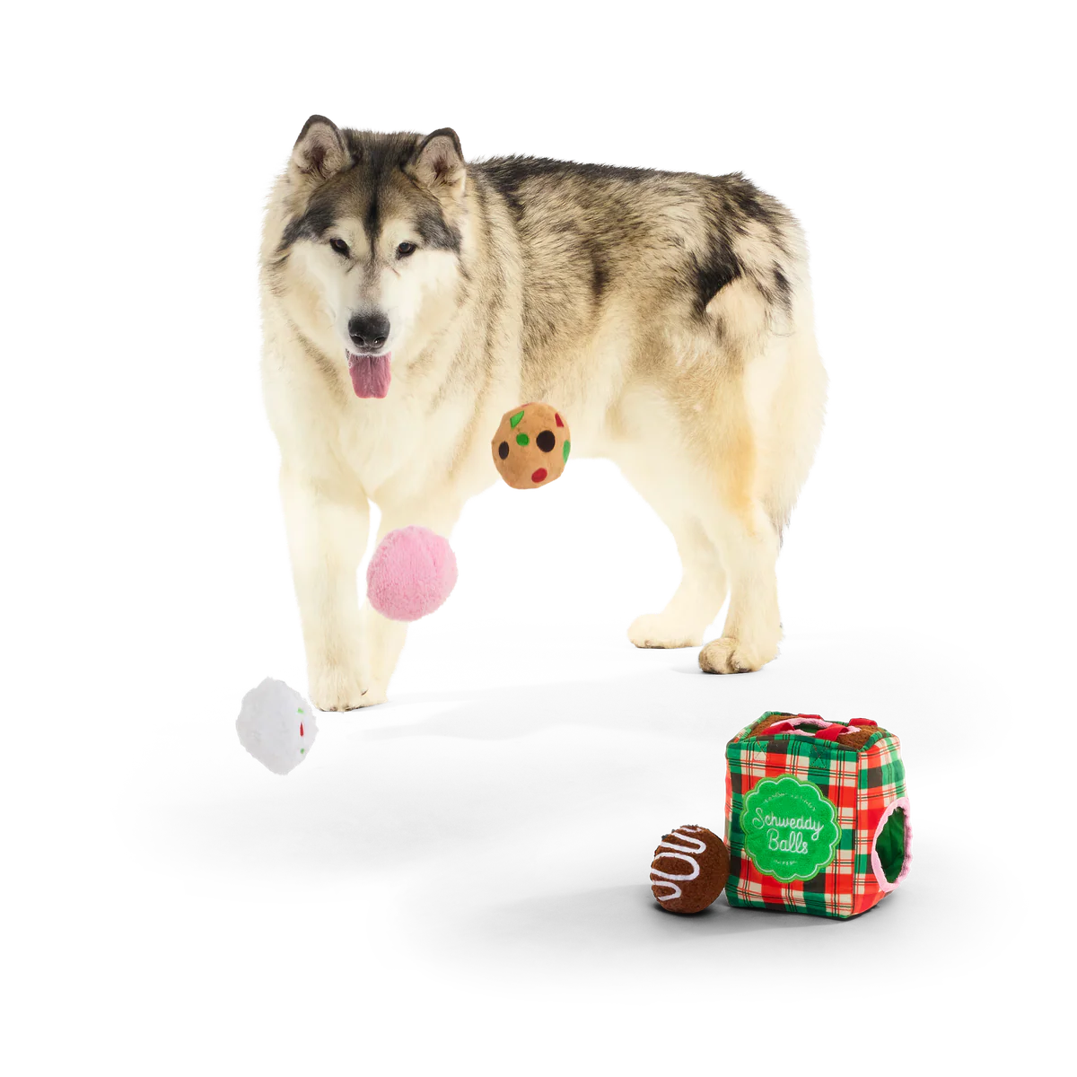 Saturday Night Live: Schweddy Balls Plush Multi-Part Dog Toy - Image 5