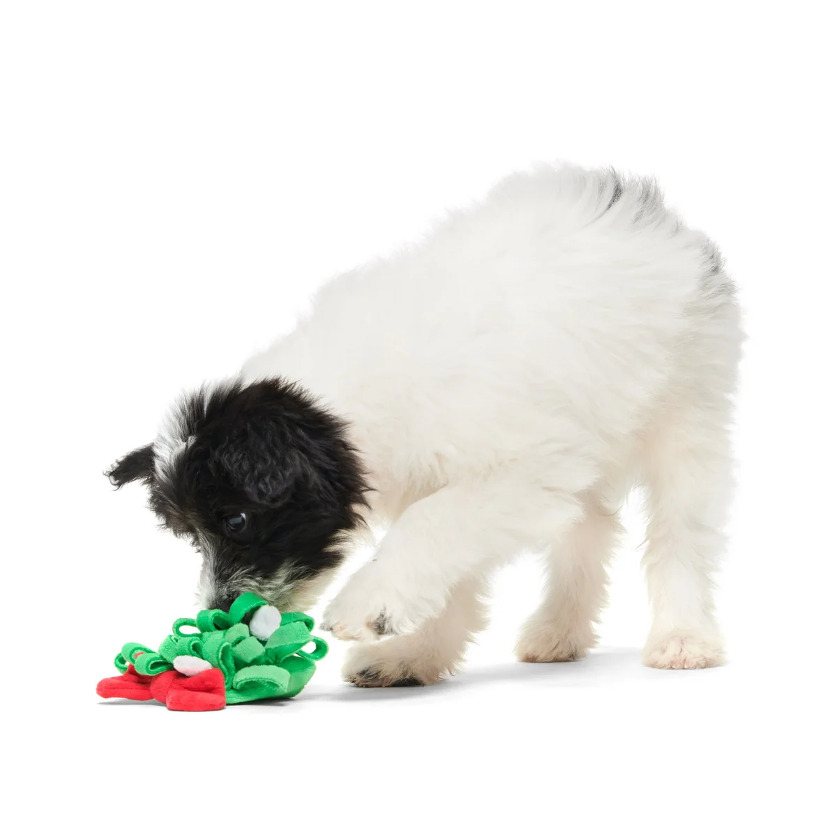Sniffletoe Tug and Rope Plush Enrichment Dog Toy - Image 3
