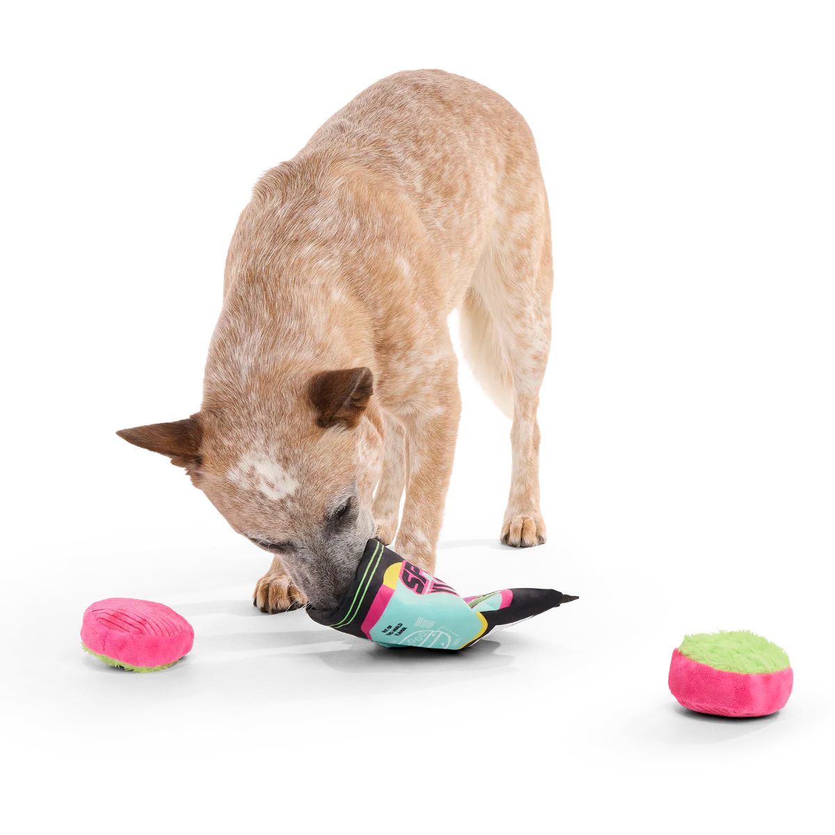 Space Yums! Plush Multi-Part + Enrichment + Fetch Dog Toy - Image 2