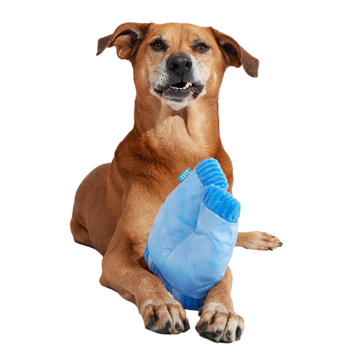Squeaky Clean Mom Jeans Plush Tug Dog Toy - Image 4