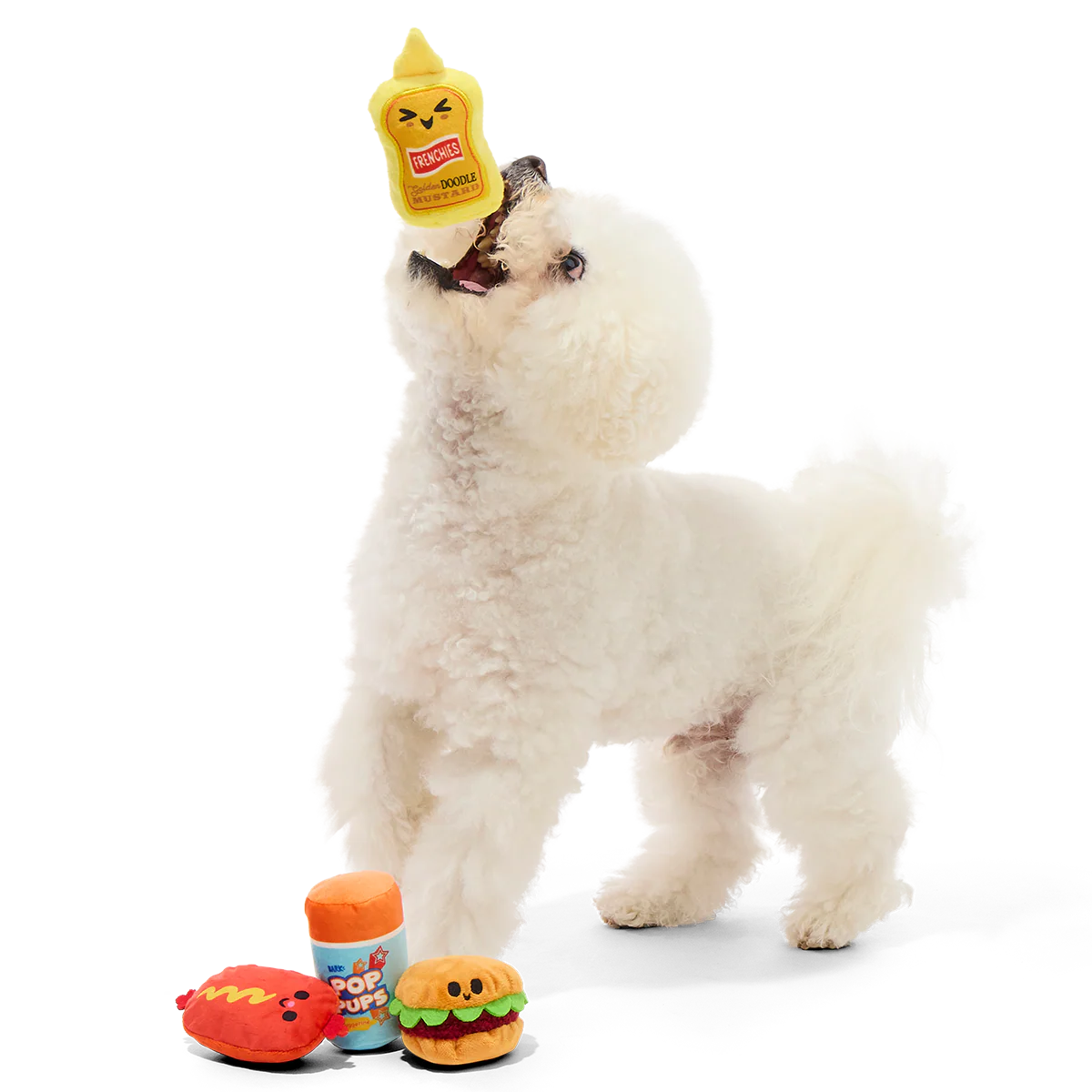 The Bark-B-Q Bunch Plush Multi-Part Dog Toy - Image 3
