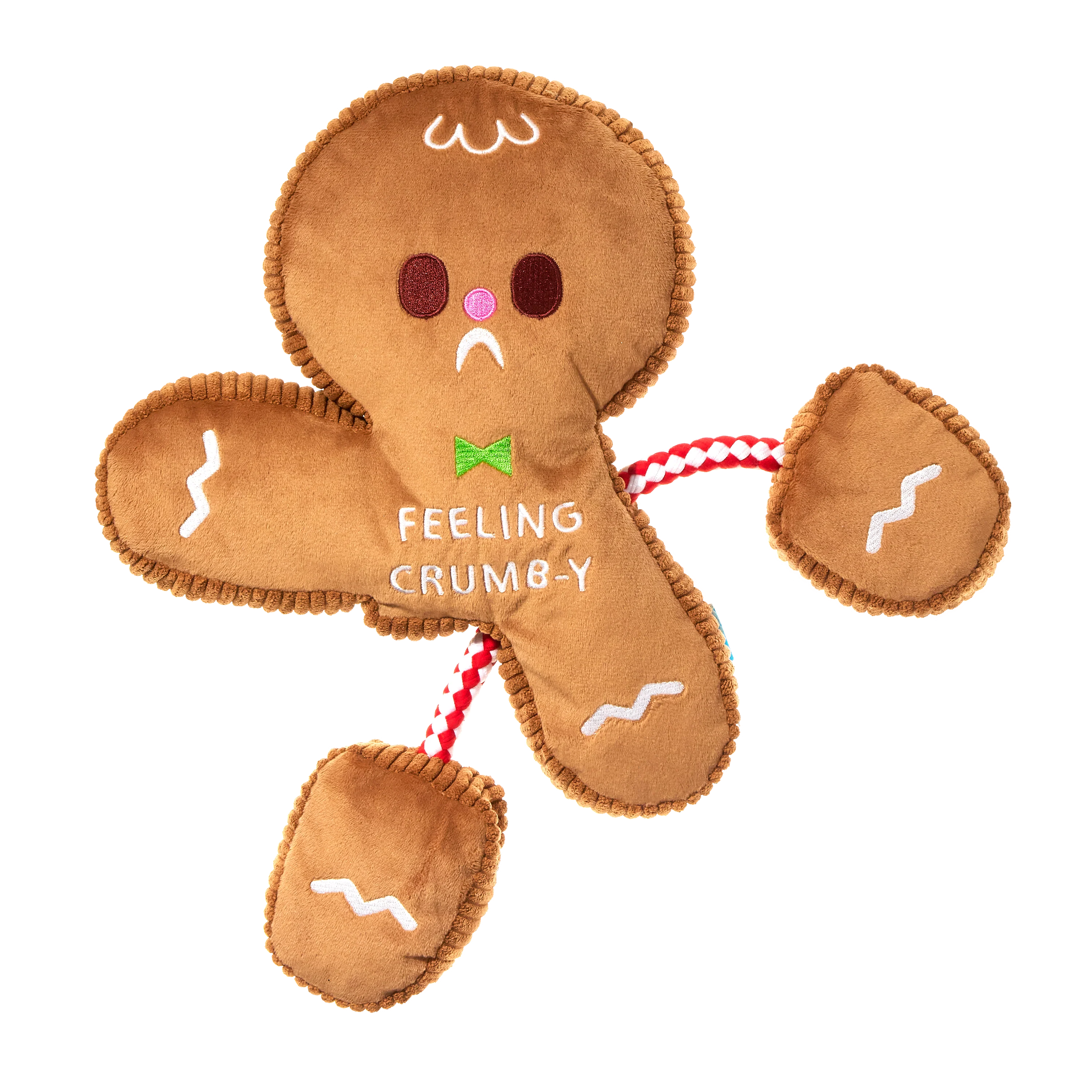 The Crumbum King Plush Tug + Extra-Large Dog Toy