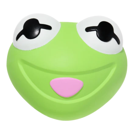 The Muppet Kermit & Miss Piggy Super Chewer Bundle Durable Multi-Part Dog Toy - Image 4