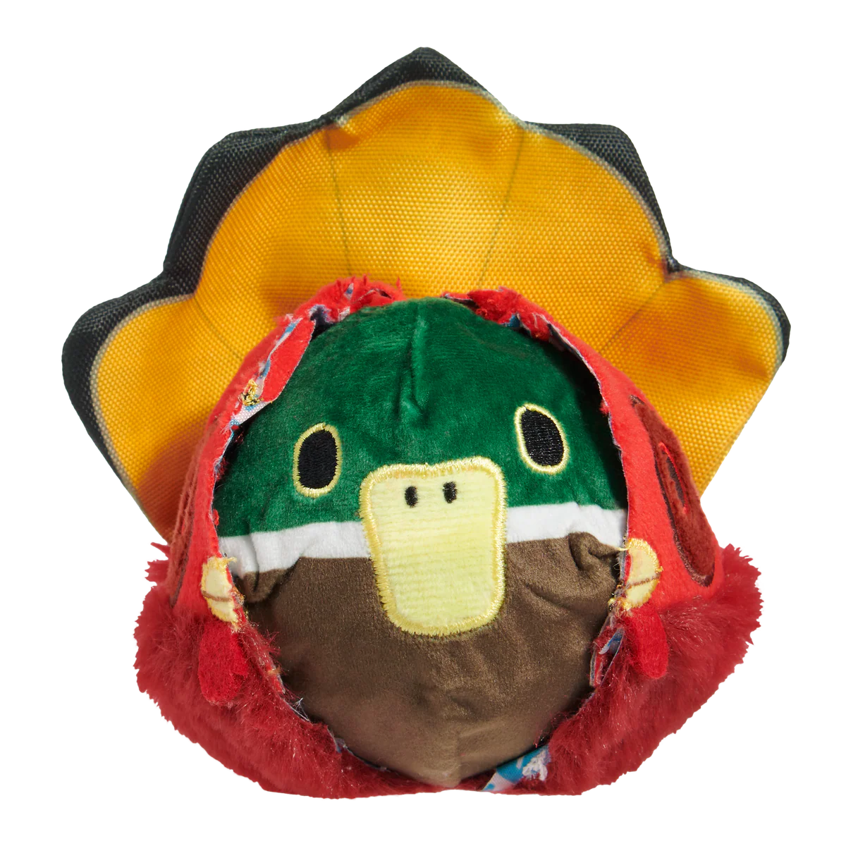 Tough Stuffed Turducken Durable Super Chewer 2-in-1 Rip and Reveal Dog Toy - Image 5