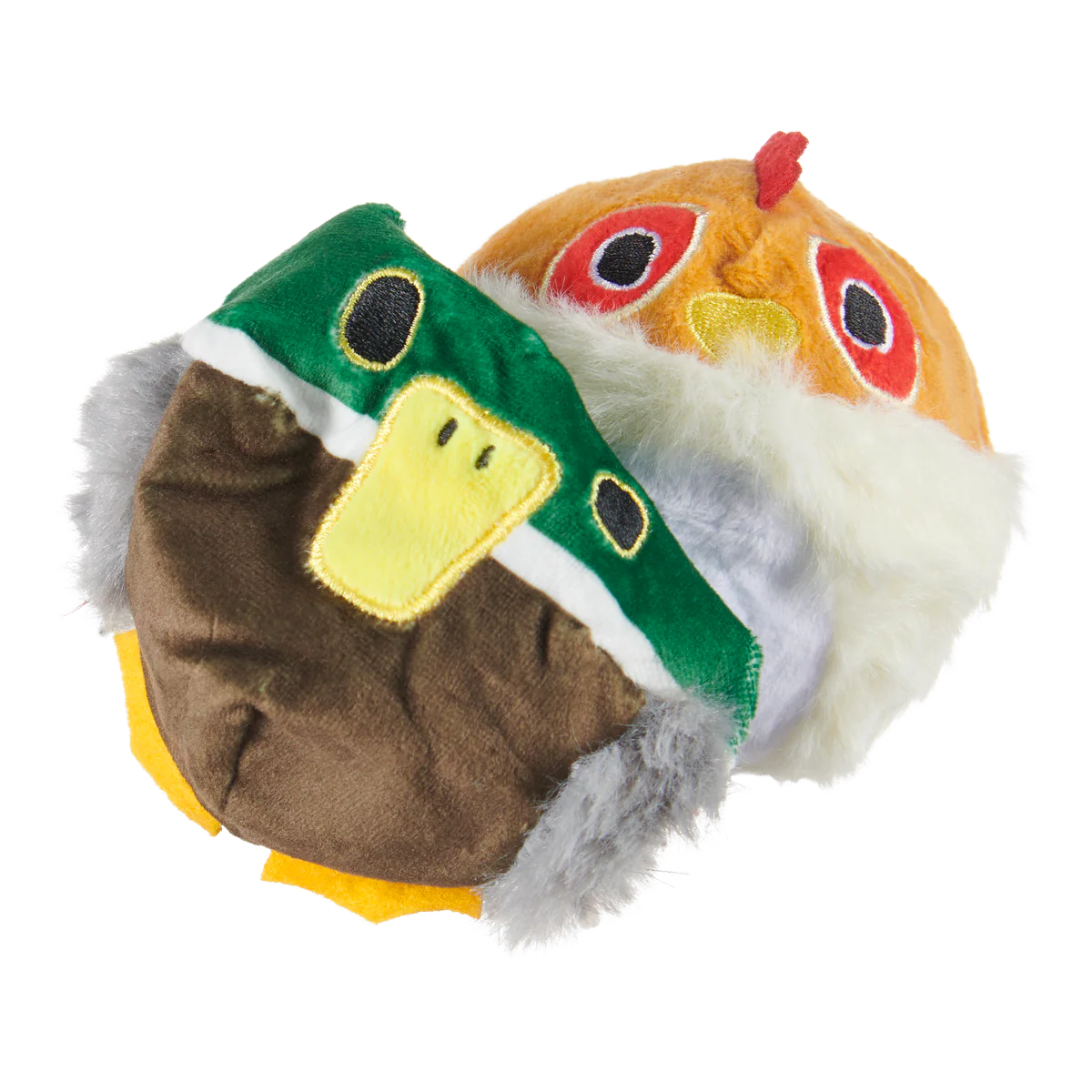 Tough Stuffed Turducken Durable Super Chewer 2-in-1 Rip and Reveal Dog Toy - Image 6