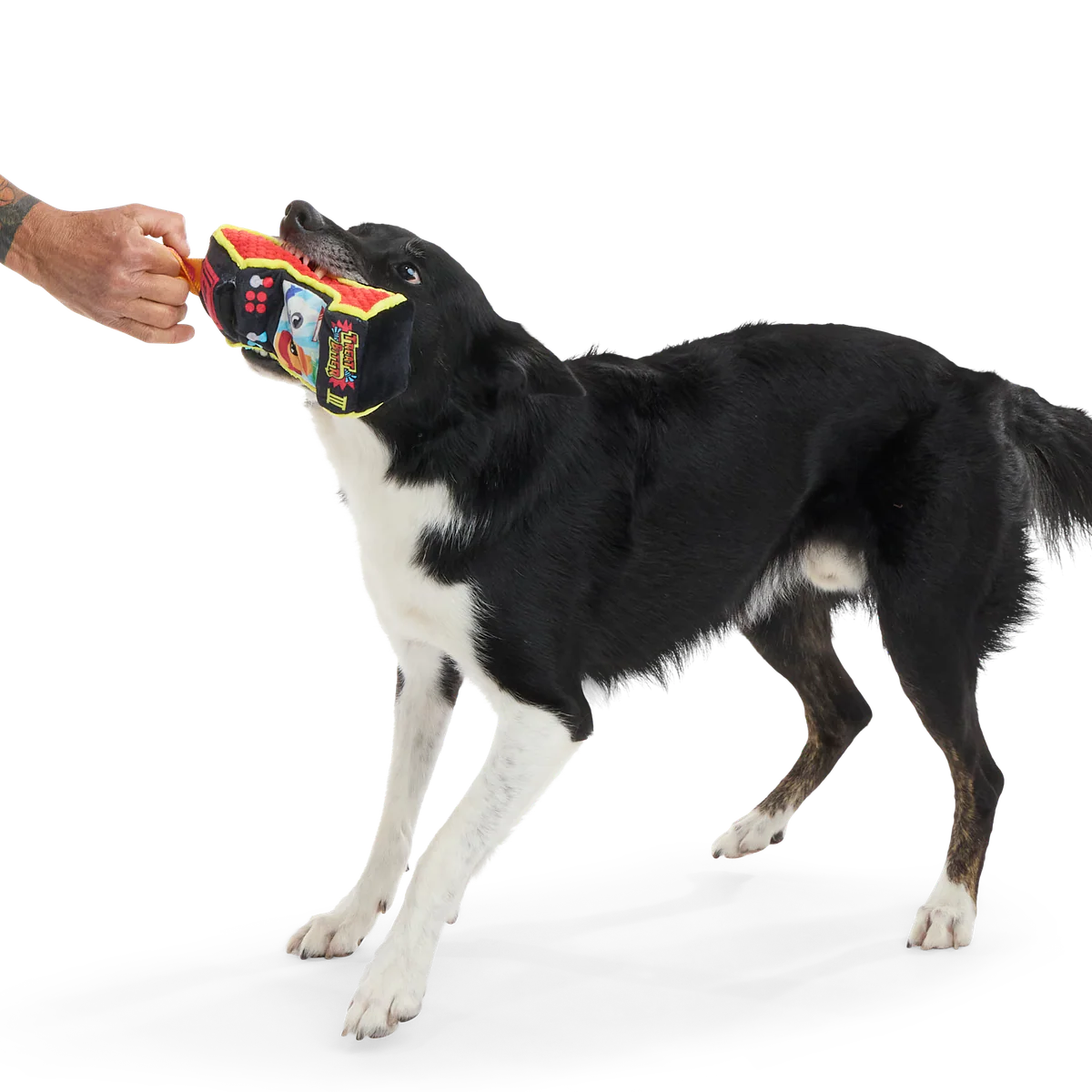 Treat Biter III Plush Enrichment + Tug Dog Toy - Image 3