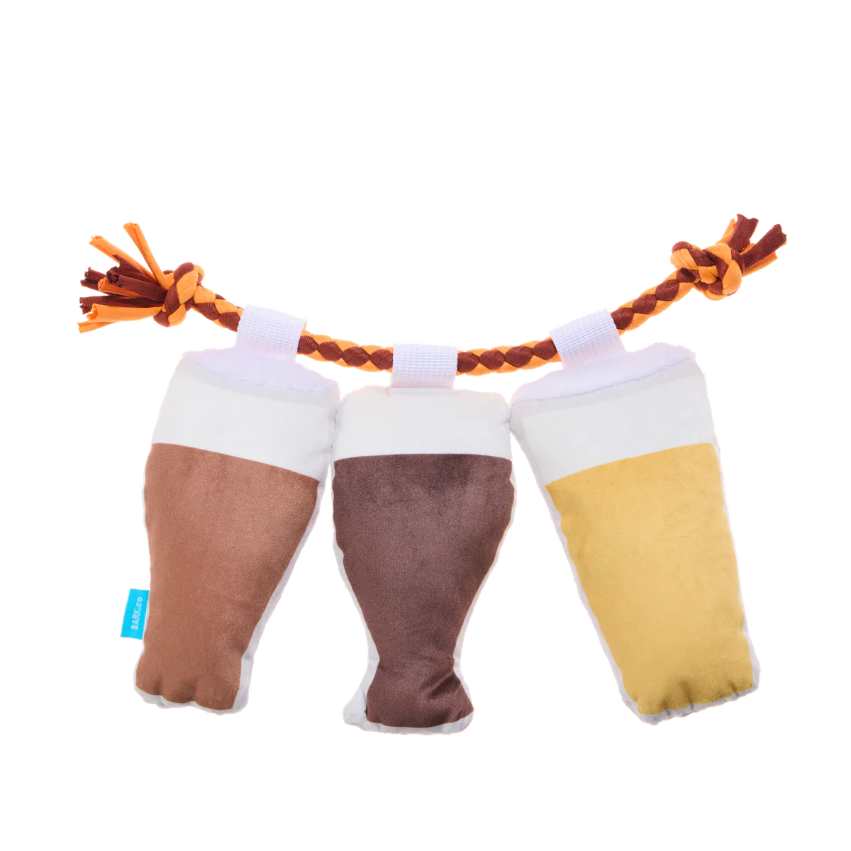 Tug-of-Beers Plush Tug Dog Toy - Image 2