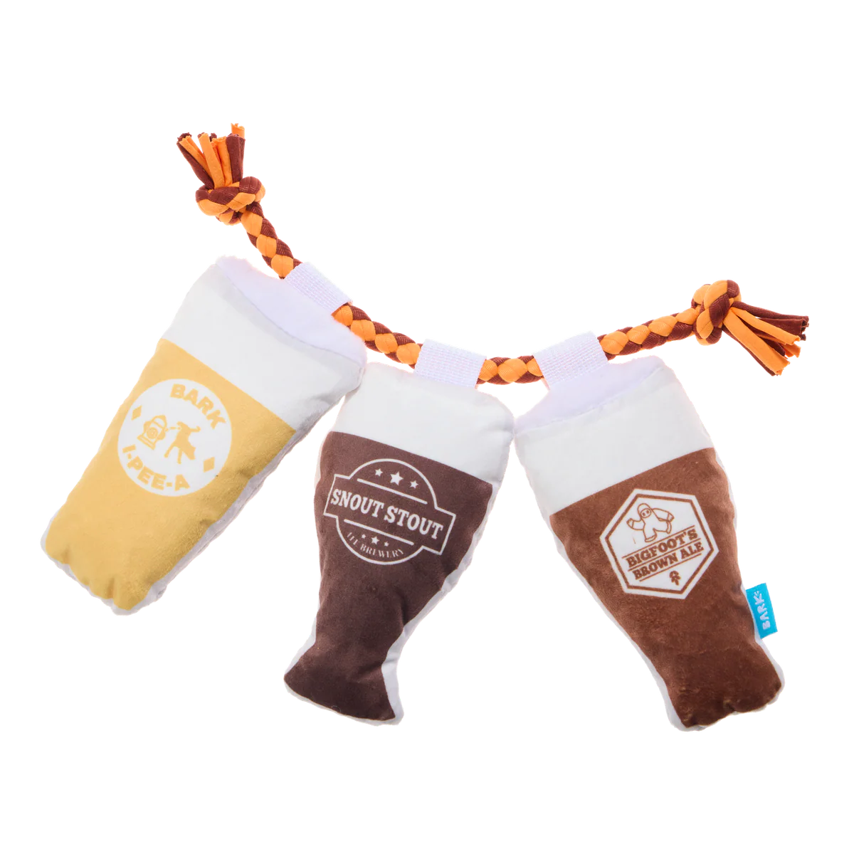 Tug-of-Beers Plush Tug Dog Toy - Image 3