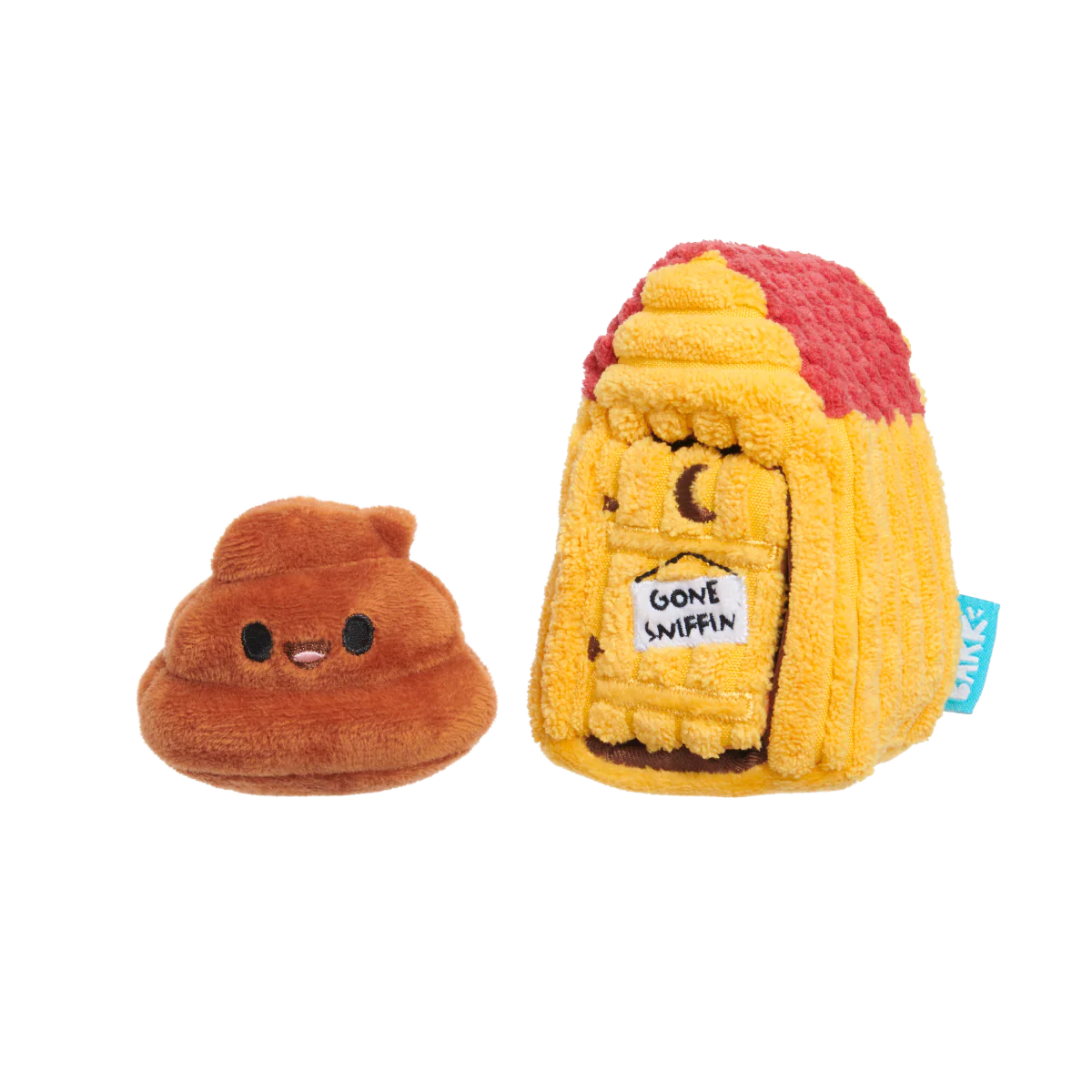 Turdbert's Snouthouse Plush Multi-Part + Enrichment Dog Toy