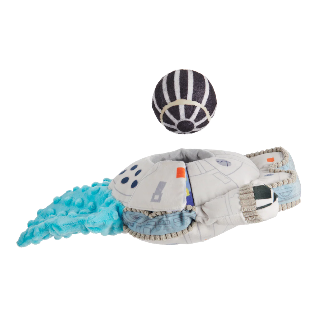 Ultimutt Milennium Falcon™ Plush Multi-Part + Fetch Dog Toy - Image 6