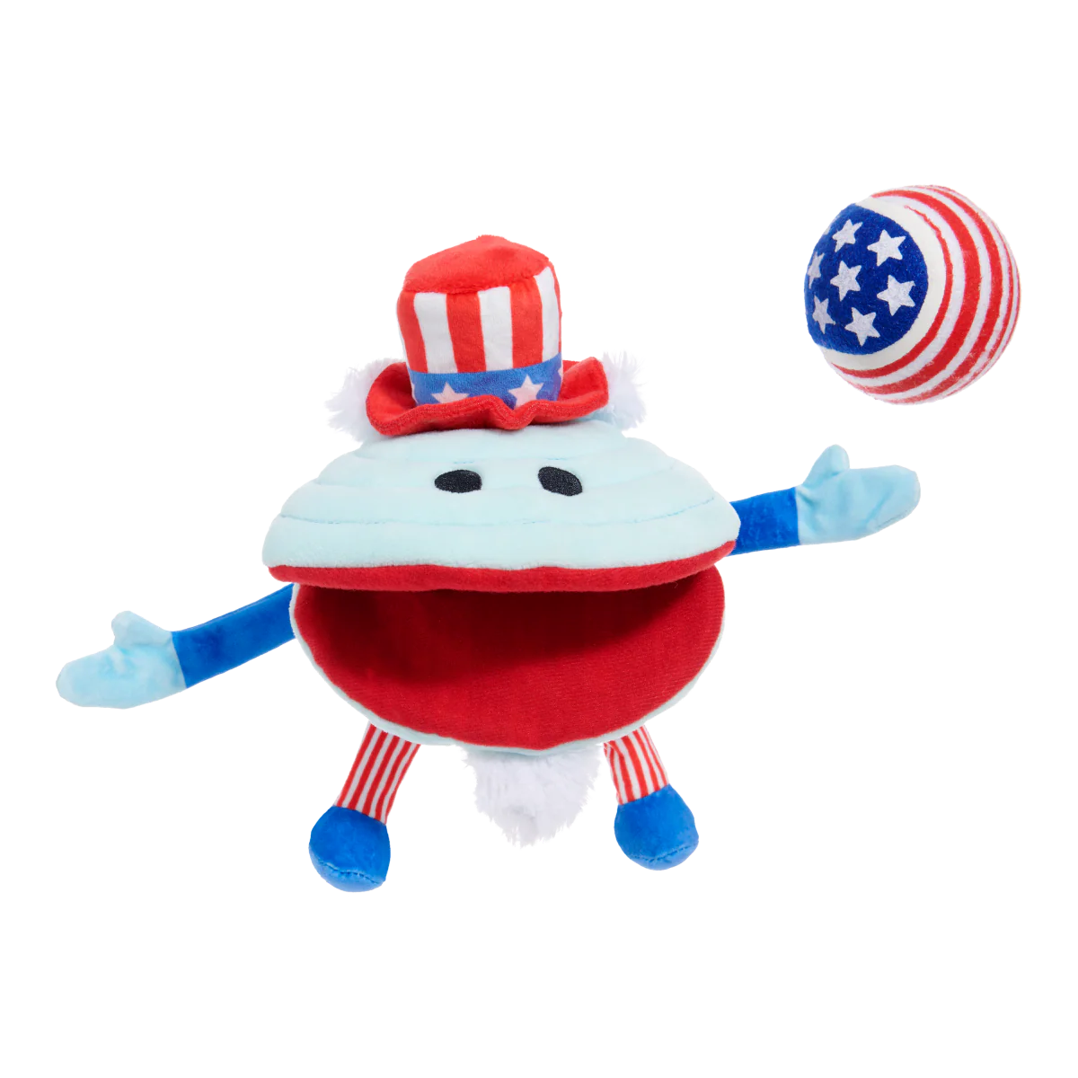 Uncle Clam Plush Multi-Part + Fetch Dog Toy - Image 8
