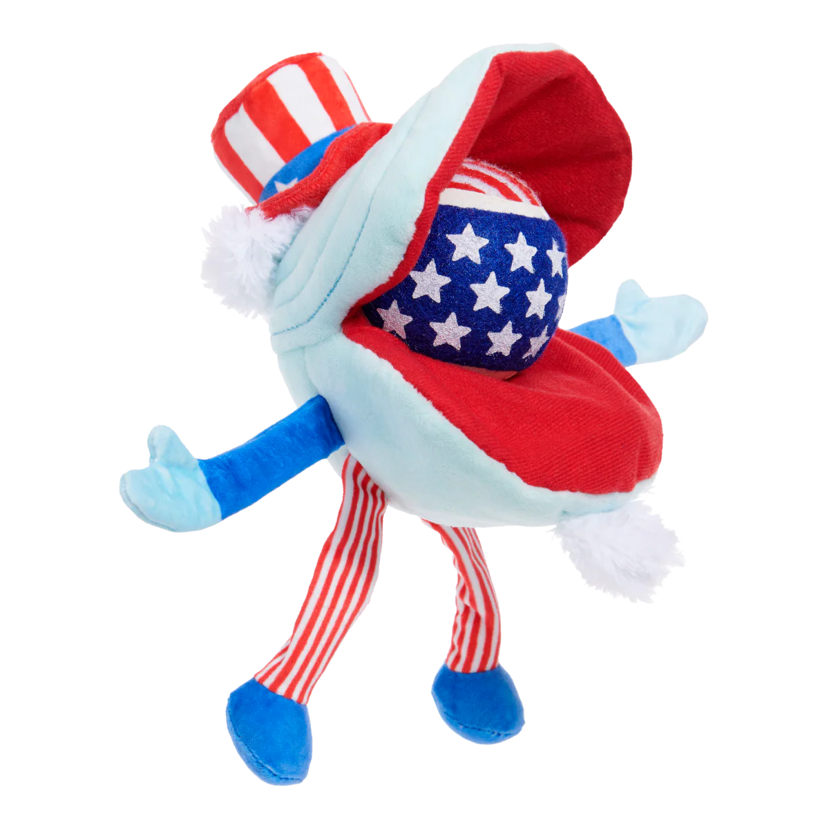 Uncle Clam Plush Multi-Part + Fetch Dog Toy - Image 9