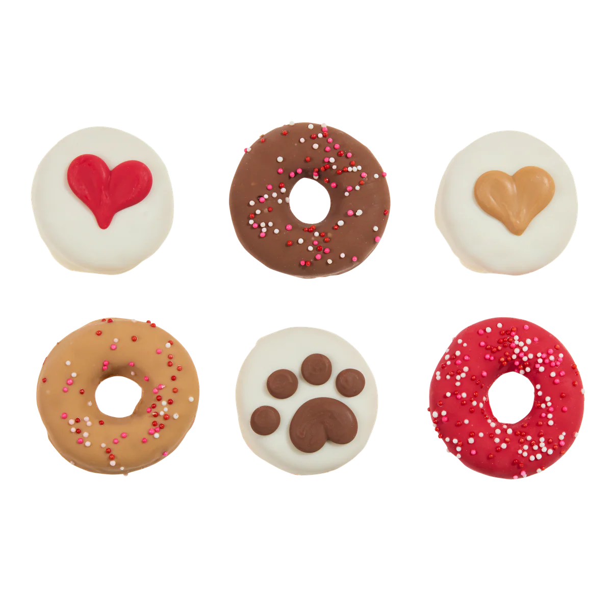 Love Bites Peanut Flavored Hard & Crunchy Dog Treats Cookie, 6 Pack - Image 3