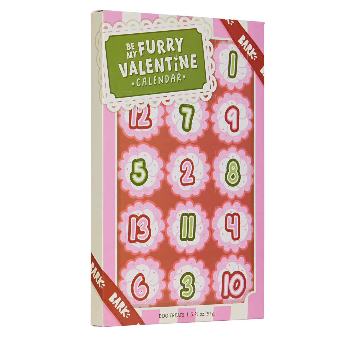 Be My Furry Valentine Treat Calendar Vegetarian Hard & Crunchy Dog Treats - Image 7