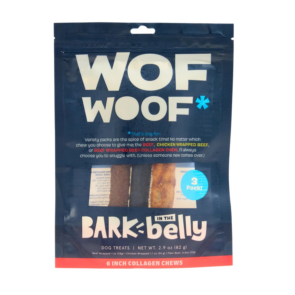 Variety Pack Collagen Dog Chews, 3 Ct - Image 8