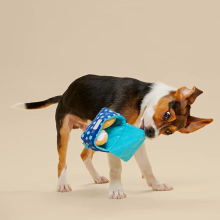 Woofganiyot Hanukkah Plush Multi-Part + Enrichment Dog Toy - Image 4