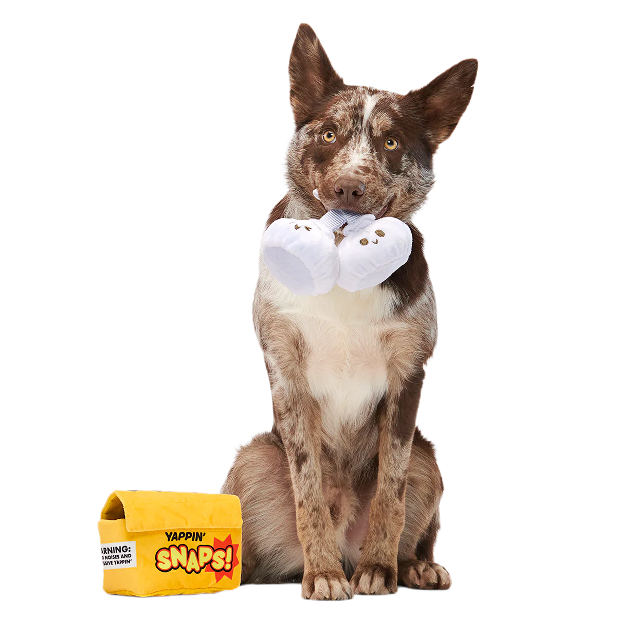 Yappy Snaps Plush Multi-Part Tug Dog Toy - Image 7